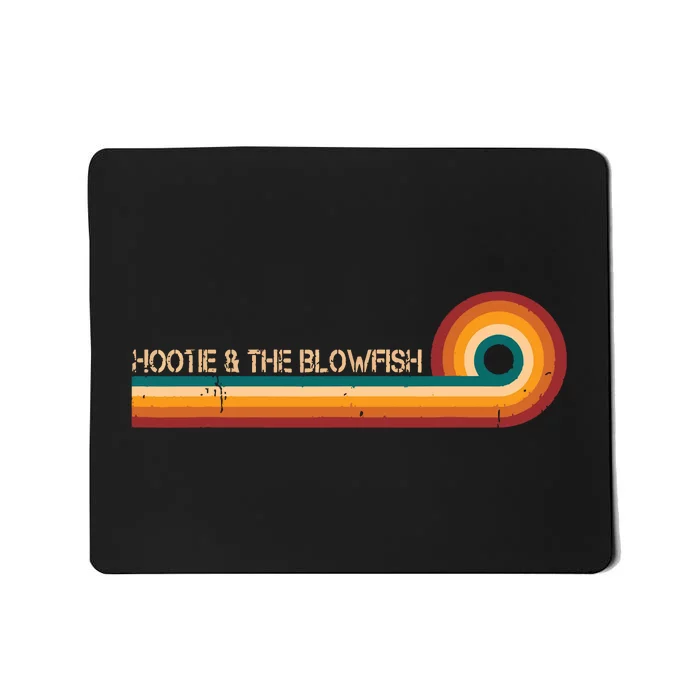 Hootie The Blowfish Retro Stripes Musician Vintage Mousepad