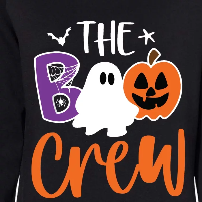 Halloween The Boo Crew For Adults Trick Or Treating Womens California Wash Sweatshirt