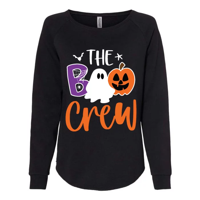 Halloween The Boo Crew For Adults Trick Or Treating Womens California Wash Sweatshirt