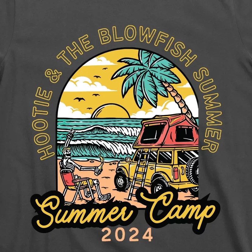 Hootie The Blowfish Summer Camp 2024 Camping With Trucks T-Shirt