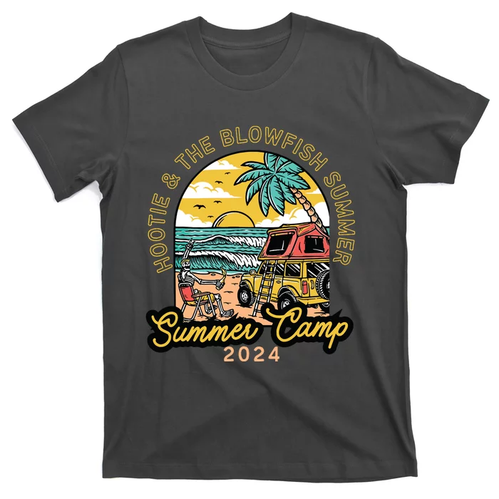 Hootie The Blowfish Summer Camp 2024 Camping With Trucks T-Shirt