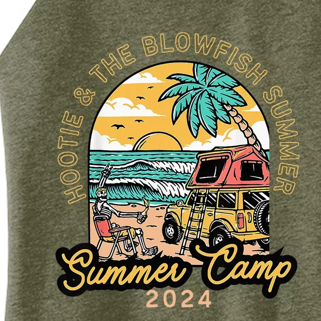 Hootie & The Blowfish Summer Camp 2024 Camping With Trucks Women’s Perfect Tri Rocker Tank