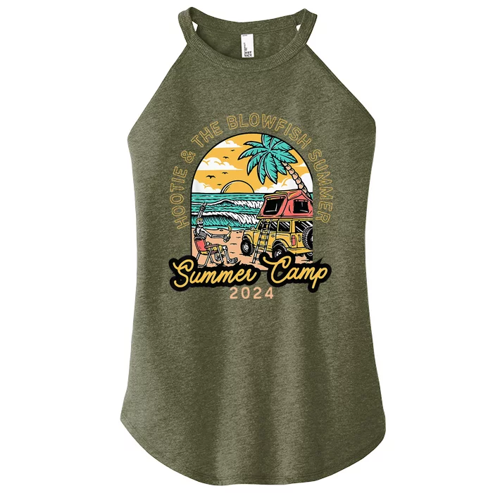 Hootie & The Blowfish Summer Camp 2024 Camping With Trucks Women’s Perfect Tri Rocker Tank