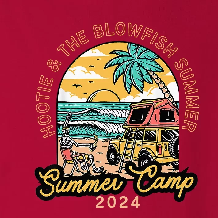 Hootie & The Blowfish Summer Camp 2024 Camping With Trucks Toddler Long Sleeve Shirt