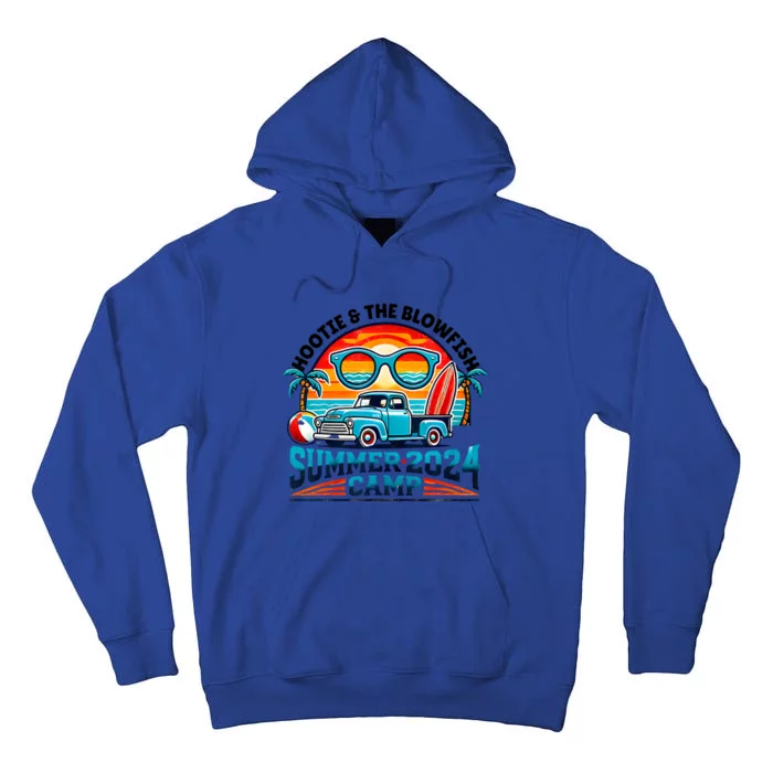 Hootie The Blowfish Summer 2024 Camping With Trucks Tall Hoodie