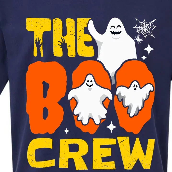 Halloween The Boo Crew For & Adults Trick Or Treating Sueded Cloud Jersey T-Shirt