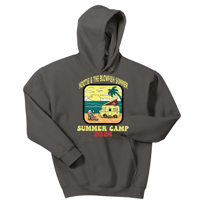 Hootie & The Blowfish Summer Camp 2024 Retro Fun Beach Kids Hoodie