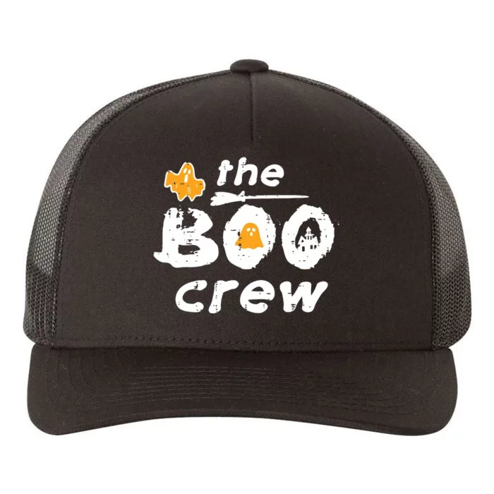 Halloween The Boo Crew Matching Costume Squad Women Yupoong Adult 5-Panel Trucker Hat