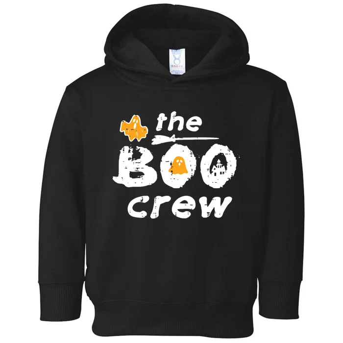 Halloween The Boo Crew Matching Costume Squad Women Toddler Hoodie