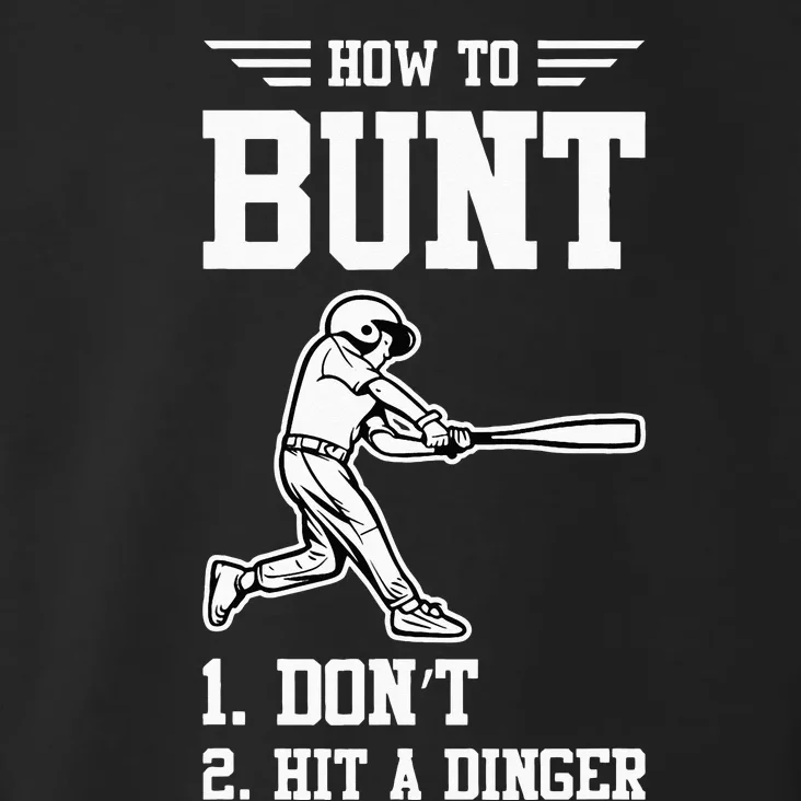 How To Bunt Batter Baseball Men Catcher Pitcher Toddler Hoodie