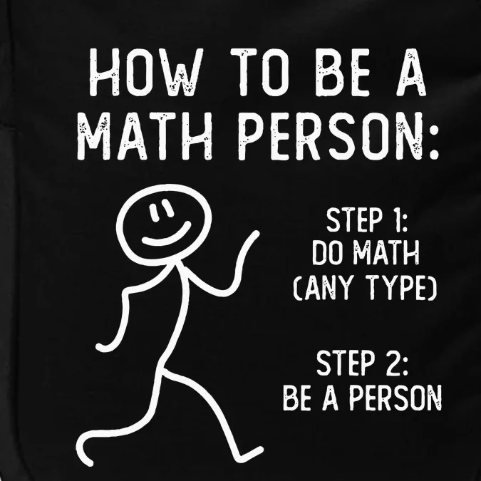 How To Be A Math Person Impact Tech Backpack