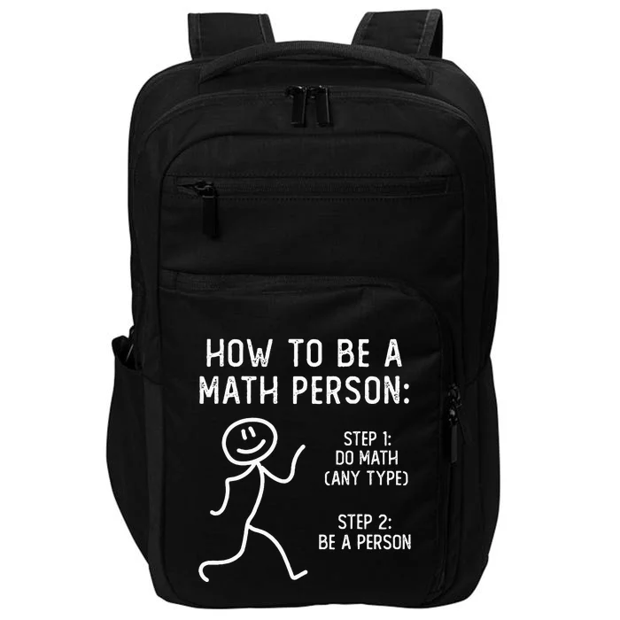 How To Be A Math Person Impact Tech Backpack