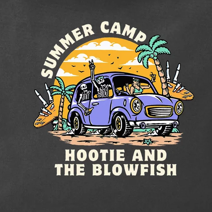 Hootie & The Blowfish Summer Camp 2024 Camping With Trucks Zip Tote Bag