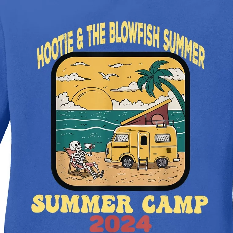 Hootie & The Blowfish Summer Camp 2024 | Retro Fun Beach Ladies Long Sleeve Shirt