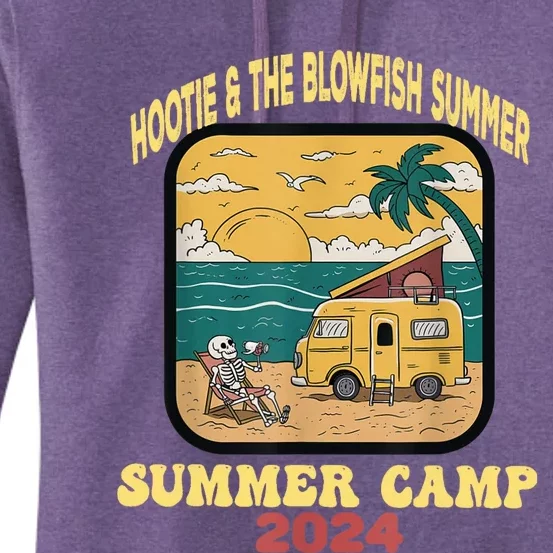 Hootie & The Blowfish Summer Camp 2024 | Retro Fun Beach Women's Pullover Hoodie