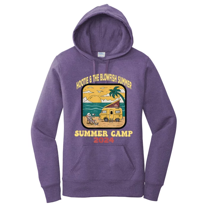 Hootie & The Blowfish Summer Camp 2024 | Retro Fun Beach Women's Pullover Hoodie