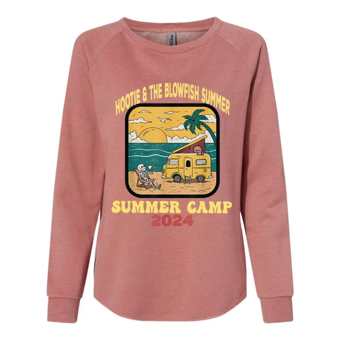 Hootie & The Blowfish Summer Camp 2024 | Retro Fun Beach Womens California Wash Sweatshirt