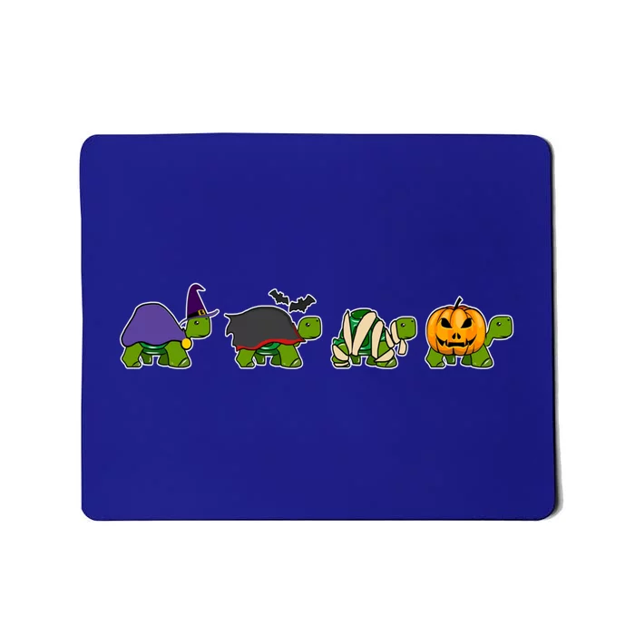 Halloween Turtle Costume Witch Vampire Mummy Pumpkin Jack Gift Mousepad