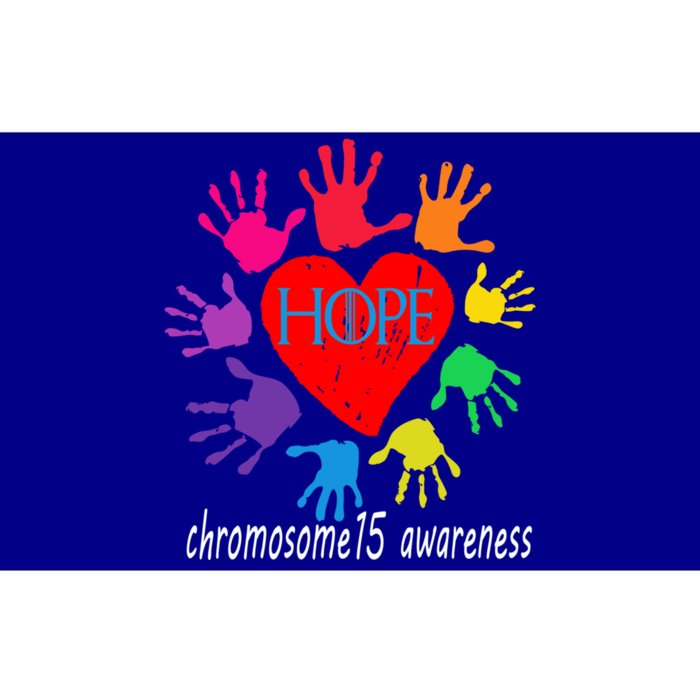 Hope The Chromosome 15 Support And Awareness Design Gift Bumper Sticker