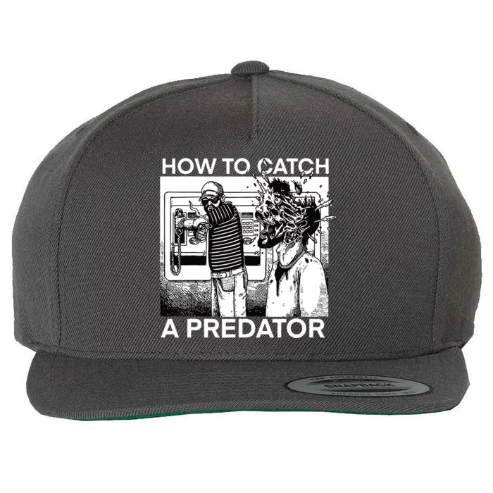 How To Catch A Predator Wool Snapback Cap