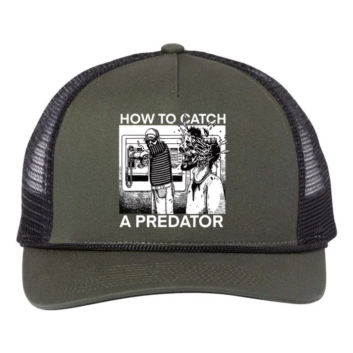 How To Catch A Predator Retro Rope Trucker Hat Cap