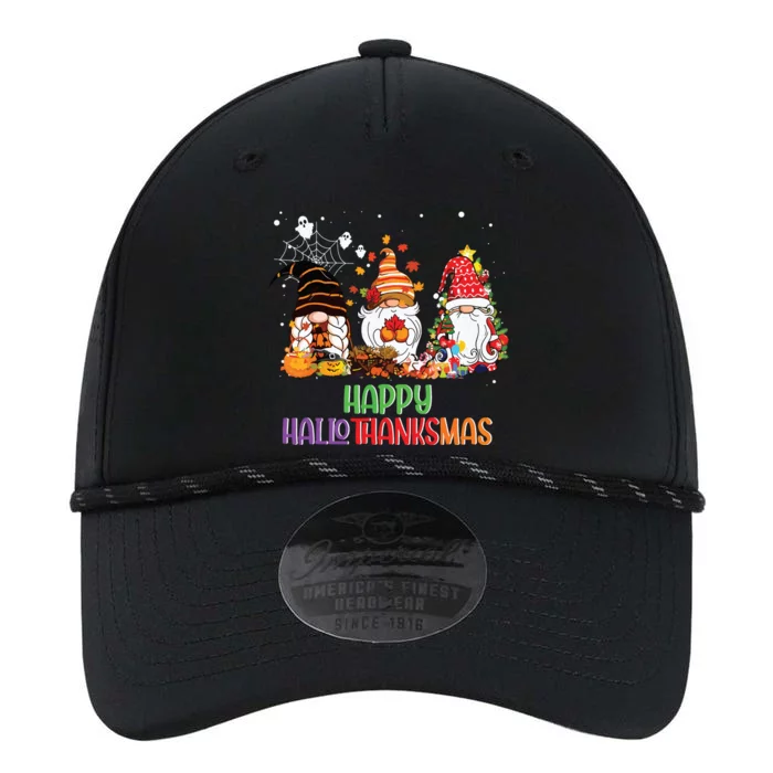 Halloween Thanksgiving Christmas Happy Hallothanksmas Gnomes Performance The Dyno Cap