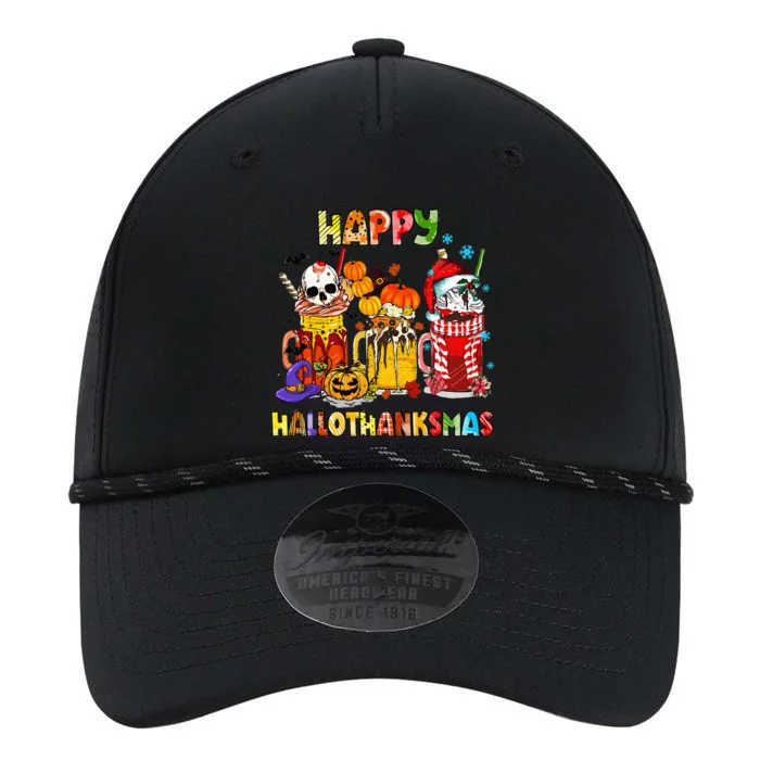 Halloween Thanksgiving Christmas Happy Hallothanksmas Funny Performance The Dyno Cap