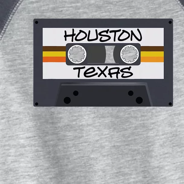 Houston Texas Cassette Tape Toddler Fine Jersey T-Shirt