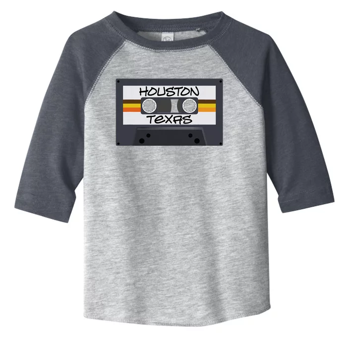 Houston Texas Cassette Tape Toddler Fine Jersey T-Shirt