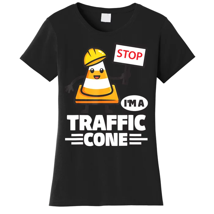 Halloween Traffic Cone Costume IM A Traffic Cone Women's T-Shirt