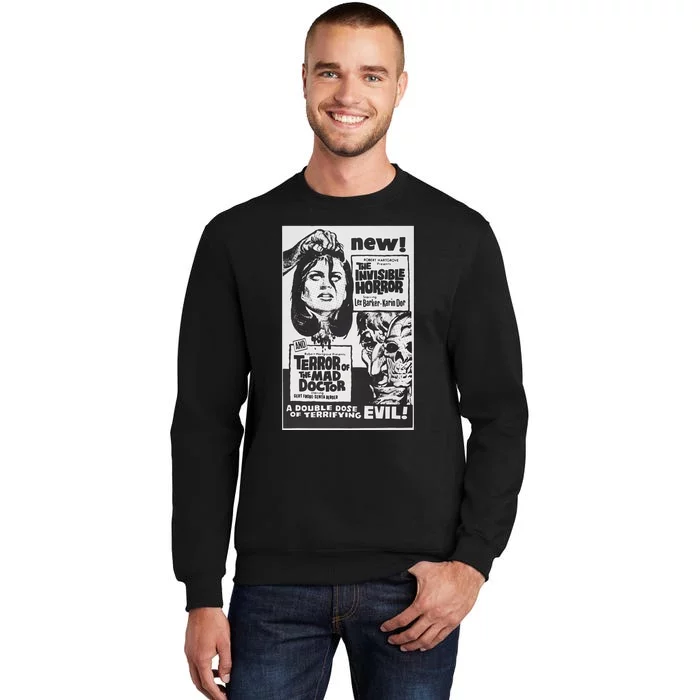 Horror Terror Classic Halloween Monster Poster Horror Movie Sweatshirt