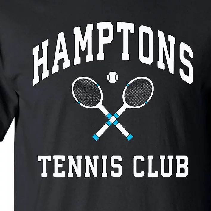 Hamptons Tennis Club Preppy New York Montauk Varsity Tall T-Shirt