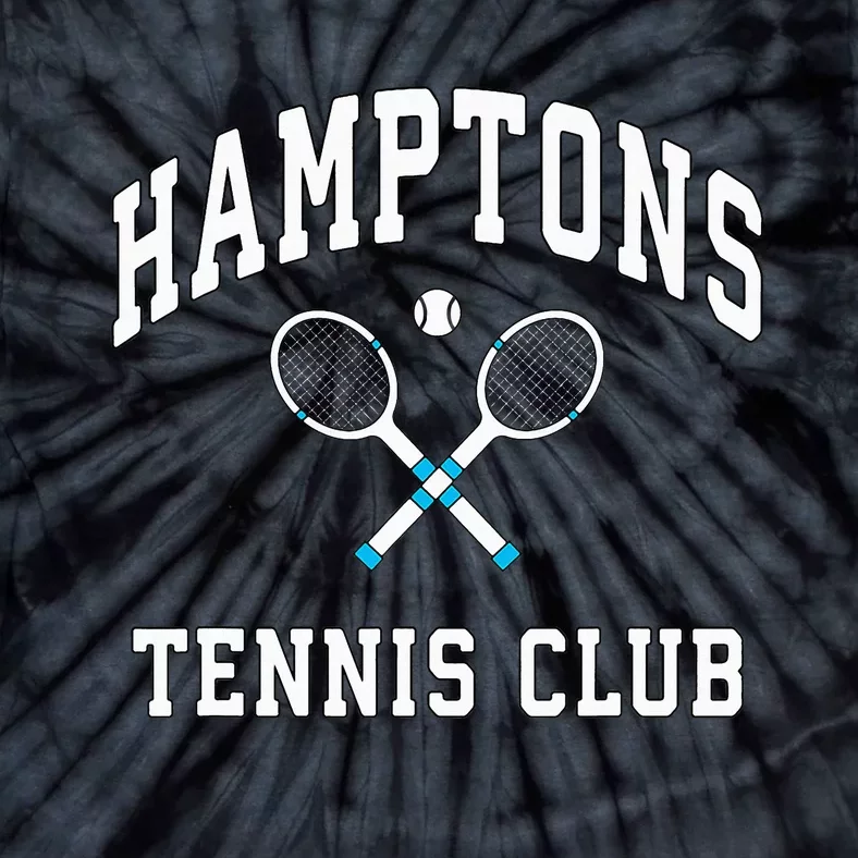 Hamptons Tennis Club Preppy New York Montauk Varsity Tie-Dye T-Shirt