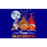 Halloween Thanksgiving Christmas Happy Hallothanksmas Gnomes Great Gift Bumper Sticker