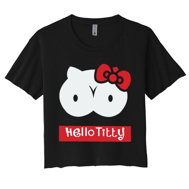 Cute Hello Kitty Cat Baseball T-Shirt