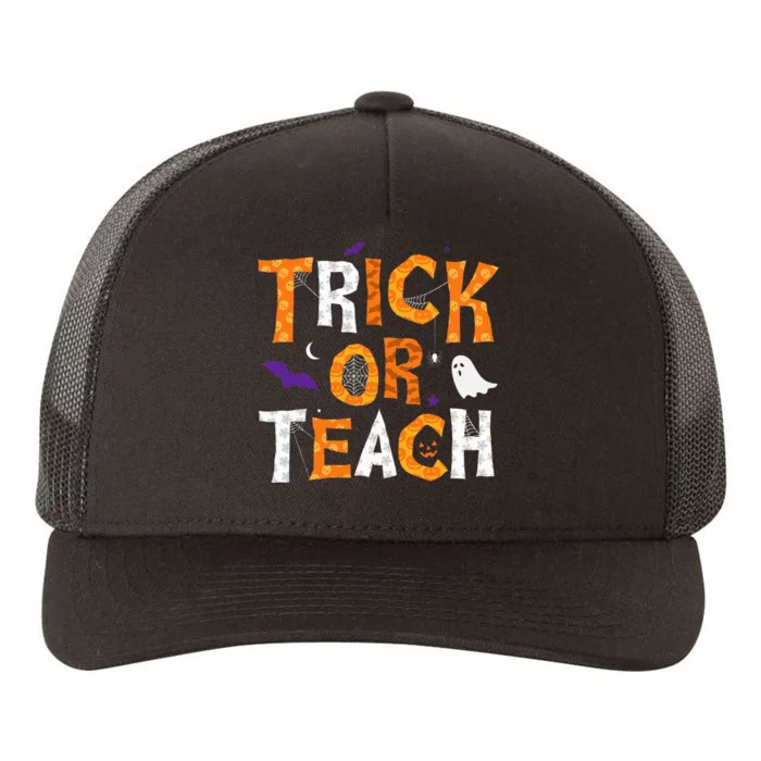 Halloween Teacher Costume Idea Yupoong Adult 5-Panel Trucker Hat