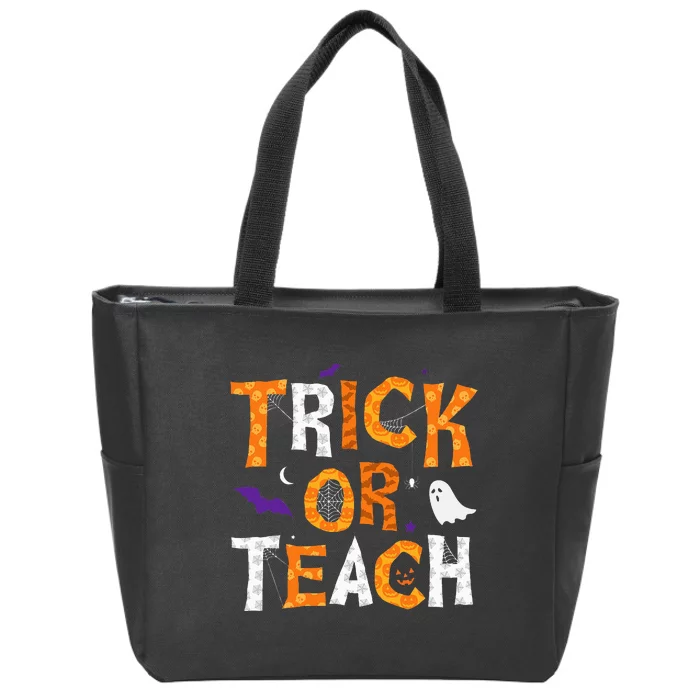 Halloween Teacher Costume Idea Zip Tote Bag