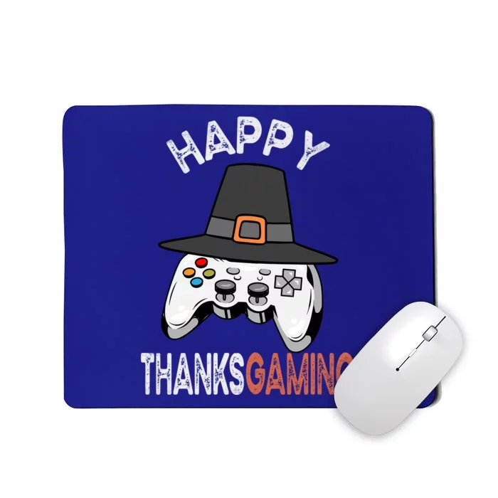 Happy Thanksgaming Cute Video Game Controller Thanksgiving Gift Mousepad