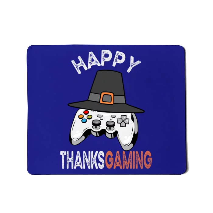 Happy Thanksgaming Cute Video Game Controller Thanksgiving Gift Mousepad