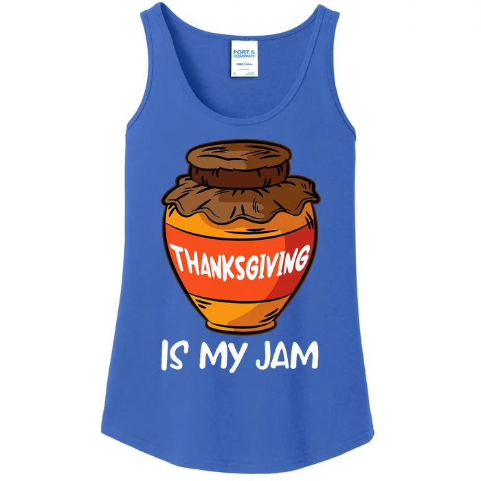 Halloween Thanksgiving Christmas Gnome Happy HallothanksMas Ladies Essential Tank