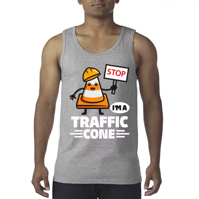 Halloween Traffic Cone Costume IM A Traffic Cone Tank Top