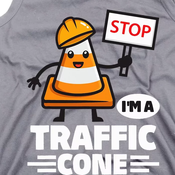 Halloween Traffic Cone Costume IM A Traffic Cone Tank Top