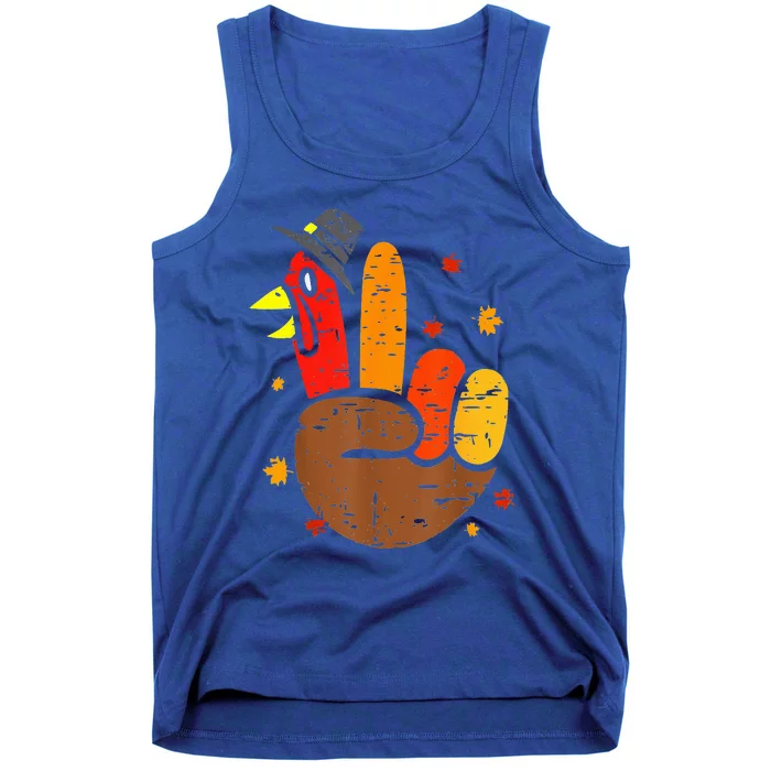 Happy Thanksgiving Cockatiel Turkey Pickup Truck Pumpkins Tank Top