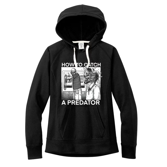 How To Catch A Predator Women's Fleece Hoodie