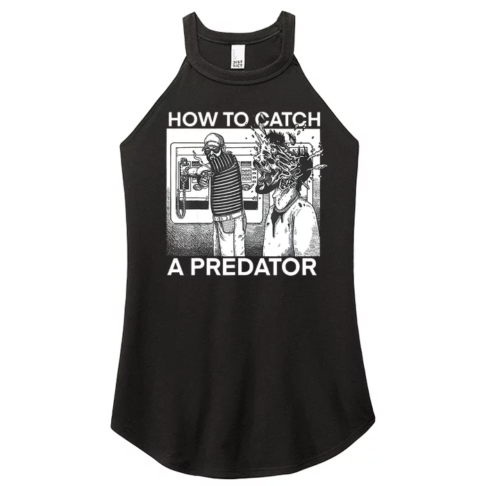 How To Catch A Predator Women’s Perfect Tri Rocker Tank