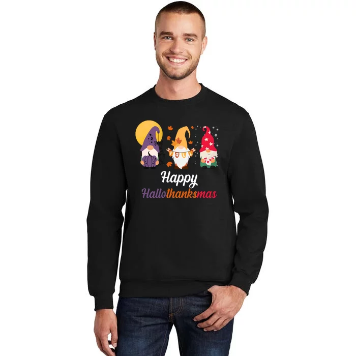 Halloween Thanksgiving Christmas Holiday Gnomes Sweatshirt