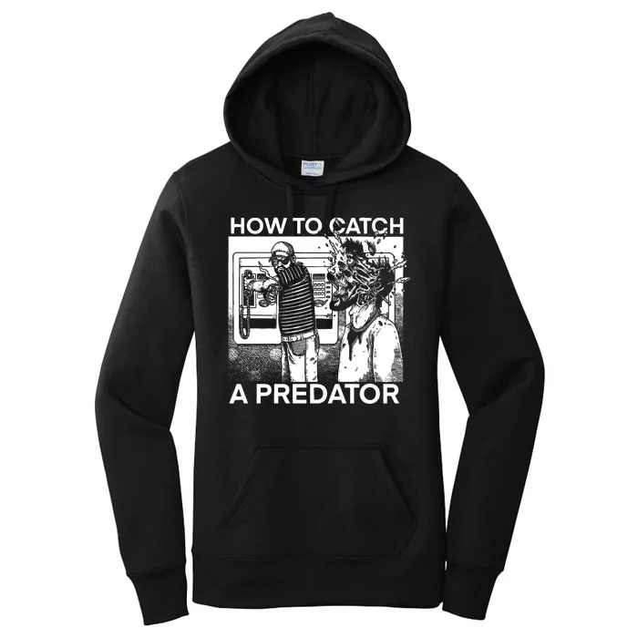 How To Catch A Predator Leon Gary Plauche Women's Pullover Hoodie