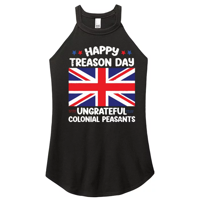 Happy Treason Day 4th Of July Women’s Perfect Tri Rocker Tank