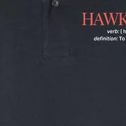 Hawk Tuah Definition To Spit On That Thang Softstyle Adult Sport Polo