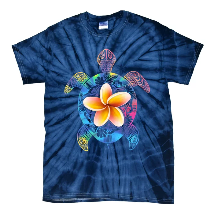 Hawaiian Tie Dye Sea Turtle Tie-Dye T-Shirt